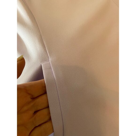 Chaps Sleeveless Lavender A-Line Dress Polyester/Spandex Size 12 - Picture 6 of 10